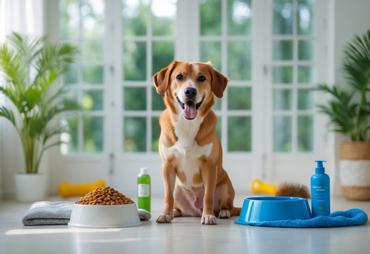 Foder og pleje der holder din hund sund året rundt